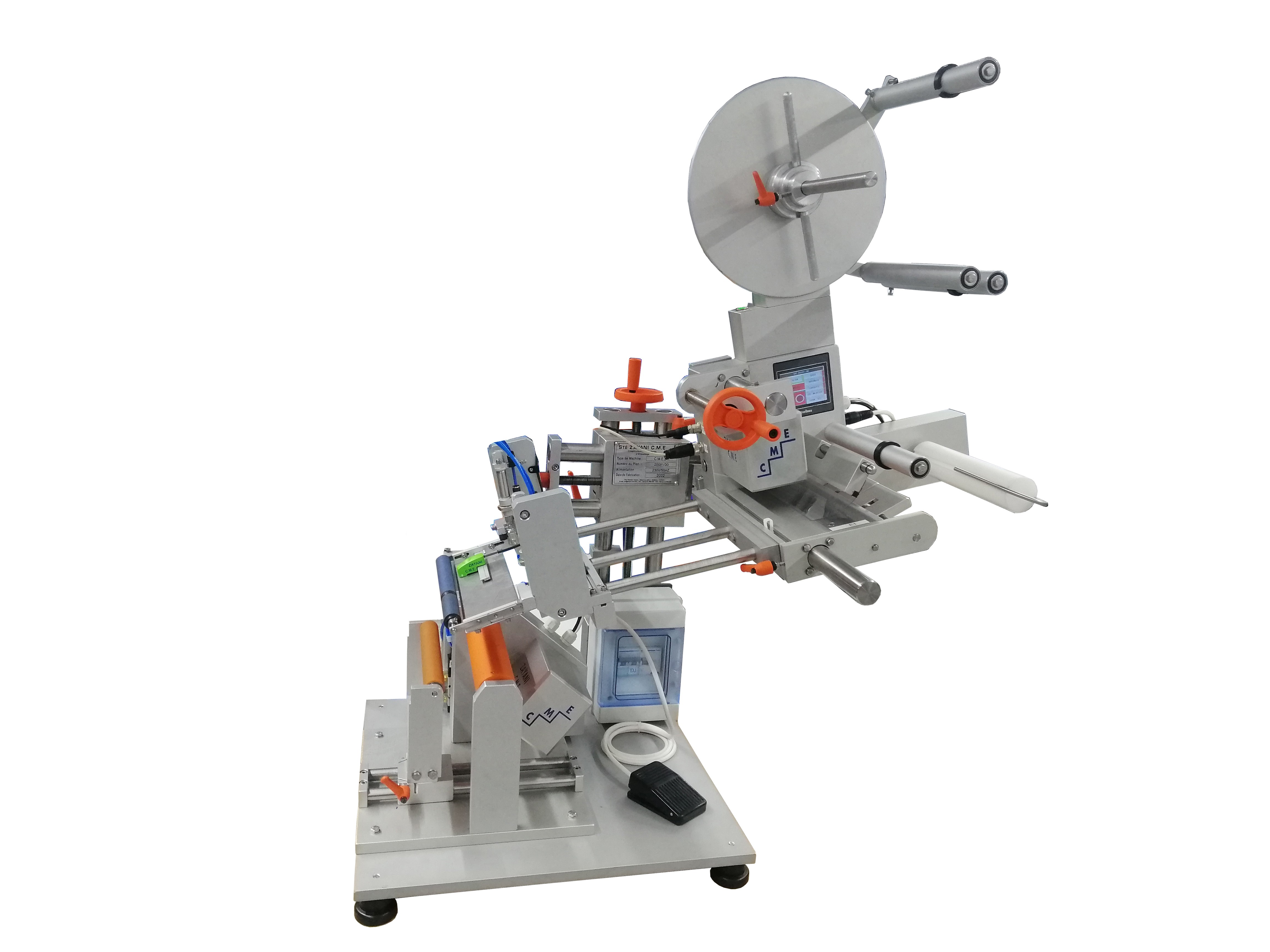 Etiqueteuse C.M.E 211:  produits ronds